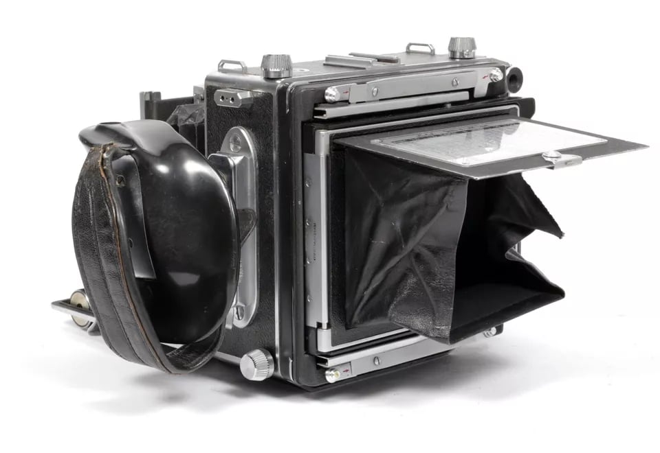 Linhof Technika III 4X5 camera w/ 150mm + 210mm Lenses + grip +